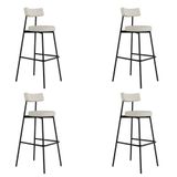 Banqueta Alta Stout Ae: 100 / Aa: 75cm C/04 Un. Bqst7510.4 Areia Corriente Areia Corriente