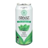 Chá Verde Gelado Steaz Sabor De Menta Orgânica 473ml
