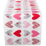 Colagem De Corações De Dia Dos Namorados Table Runner Dii 35x180cm
