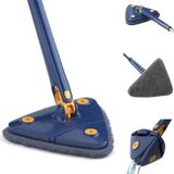 Mop Giratório Limpeza Triangular Esfregão Rodo Banheiro Chão