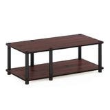 Suporte De Televisão Furinno Just No Tools Dark Cherry