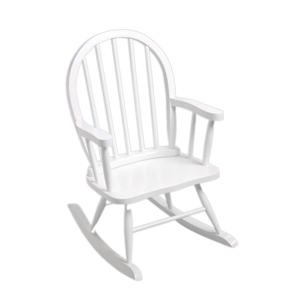 Cadeira De Balanço Gift Mark Windsor Para Crianças Branca