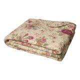 Cobertor Acolchoado Greenland Home Antique Rose 100% Algodão