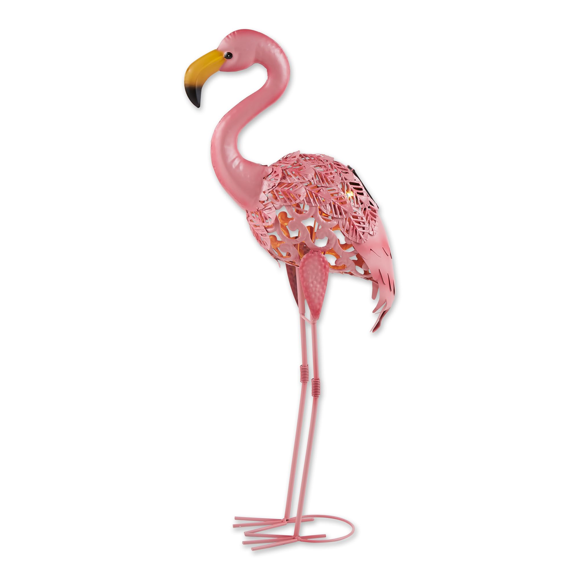 Decoração Ao Ar Livre Flamingo Solar Garden Stake Zingz &amp; Thingz