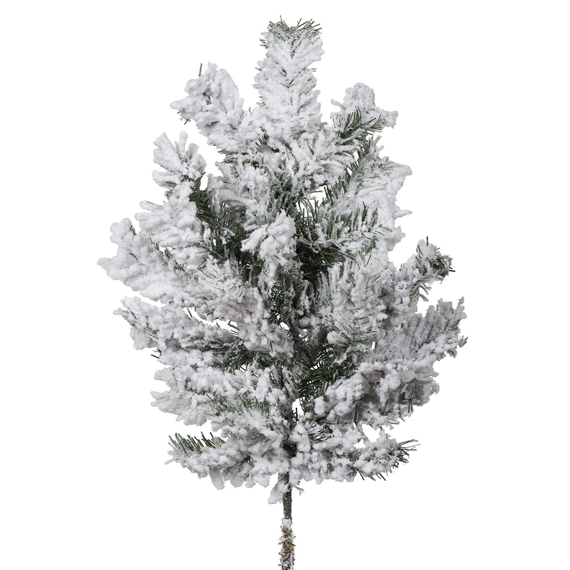 Spray De Natal Vickerman Flocked Alaskan Pine 24 Cm - Pacote Com 2