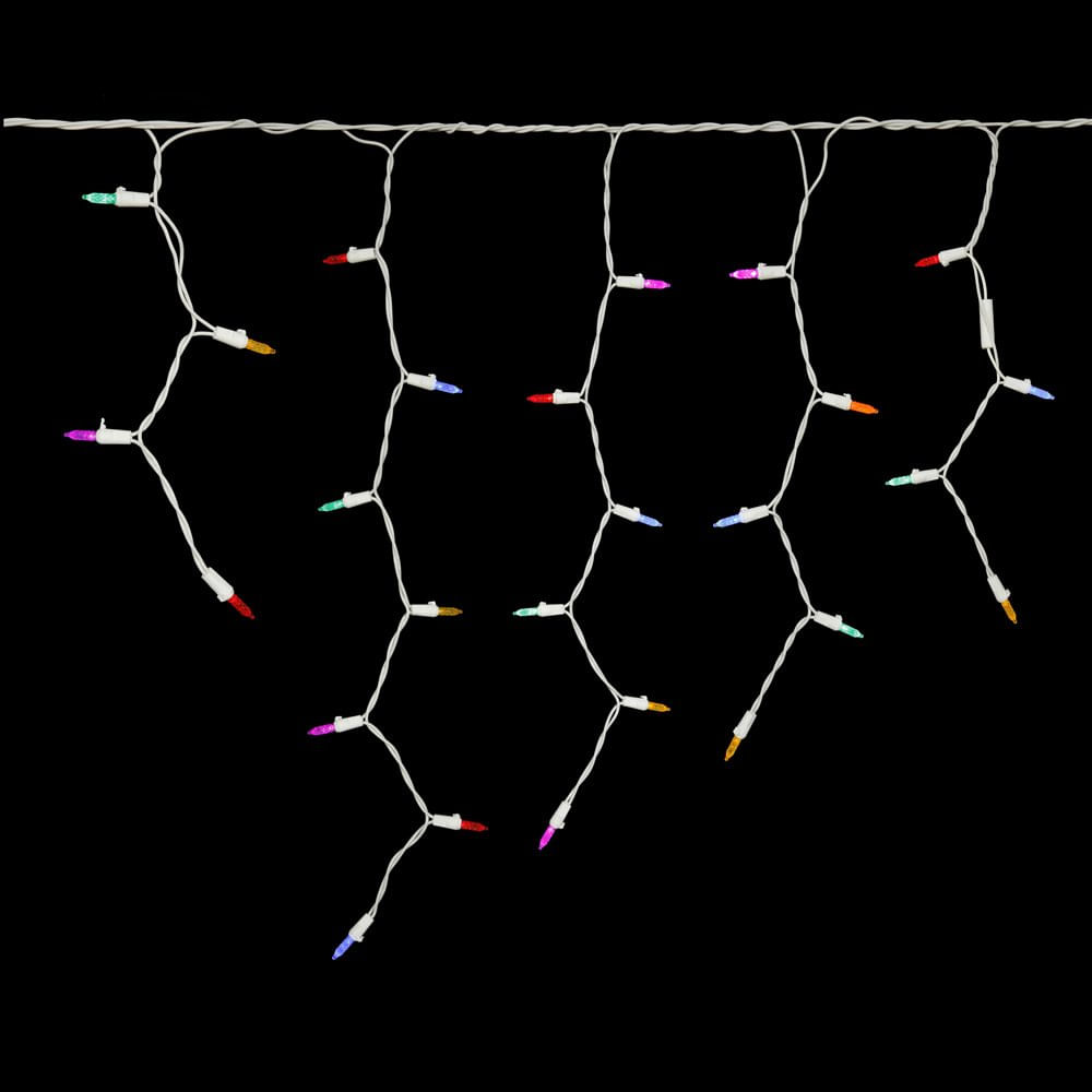 Conjunto De Luzes Icicle Vickerman 70 M5 Led Multicolorido 70 Lights