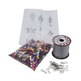 Kit De Cordões Pepperell Braiding Animal Com 1500 Miçangas De Pônei