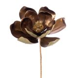 Pinça De Magnólia Artificial Vickerman Copper 13 Cm 3/bolsa
