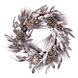 Agulha Artificial De Pinha Berry Garland Vickerman 180 Cm Sil