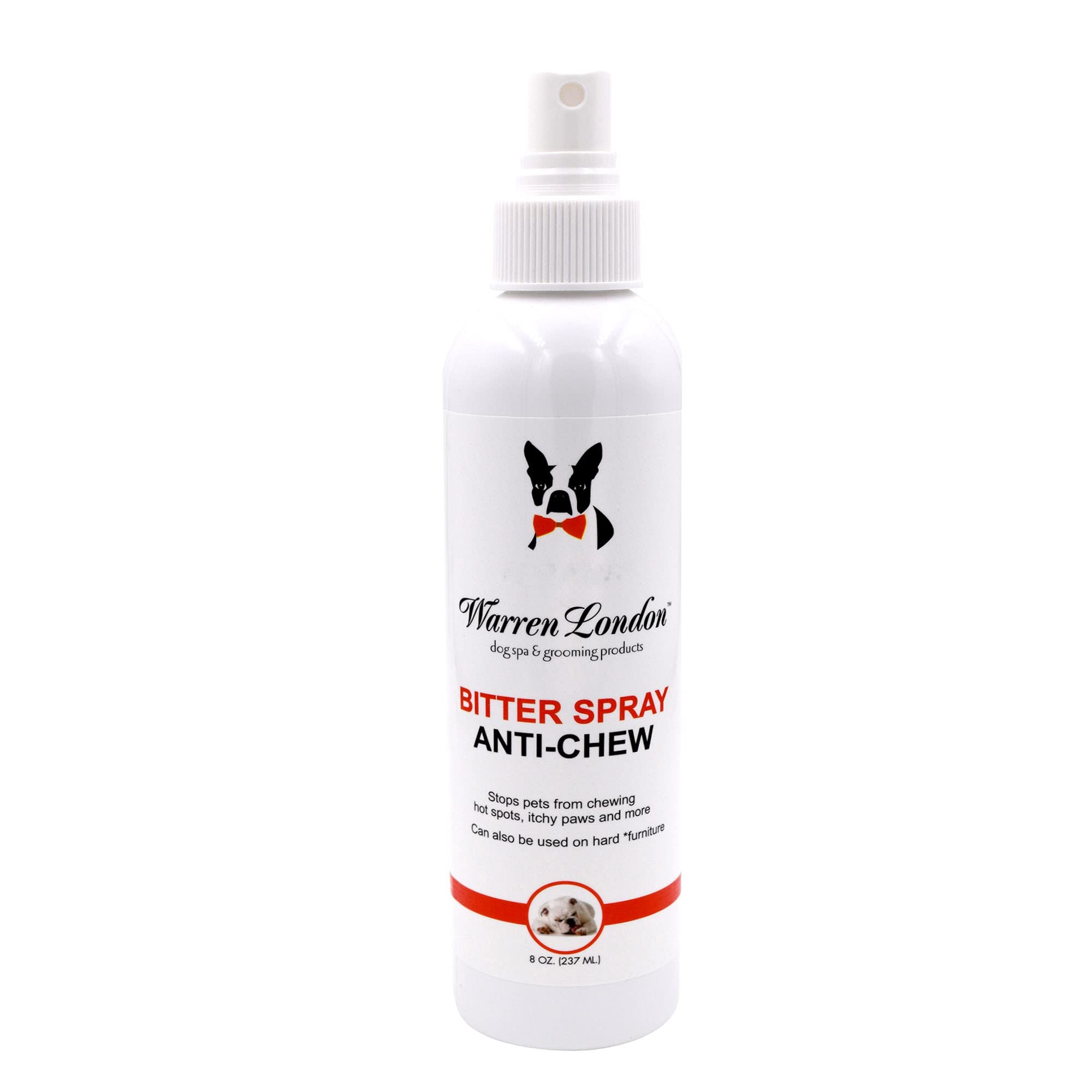 Spray Anti-mastigação Para Cães Warren London Bitter Spray 240 Ml