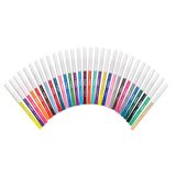Marker School Smart, Lavável, Com Ponta Fina, Cores Variadas X30