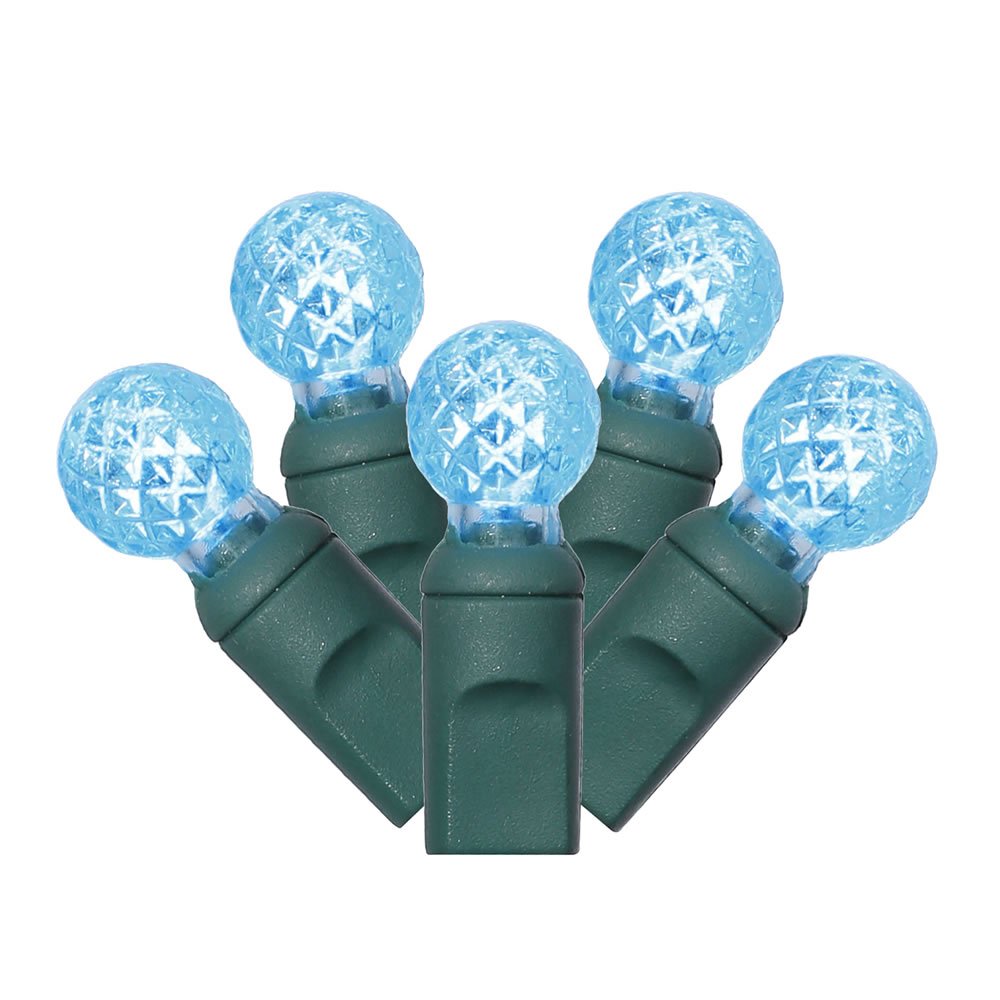 Conjunto De Luzes Vickerman X4g9132 Com 100 Luzes Led, 10 M, Azul-petróleo