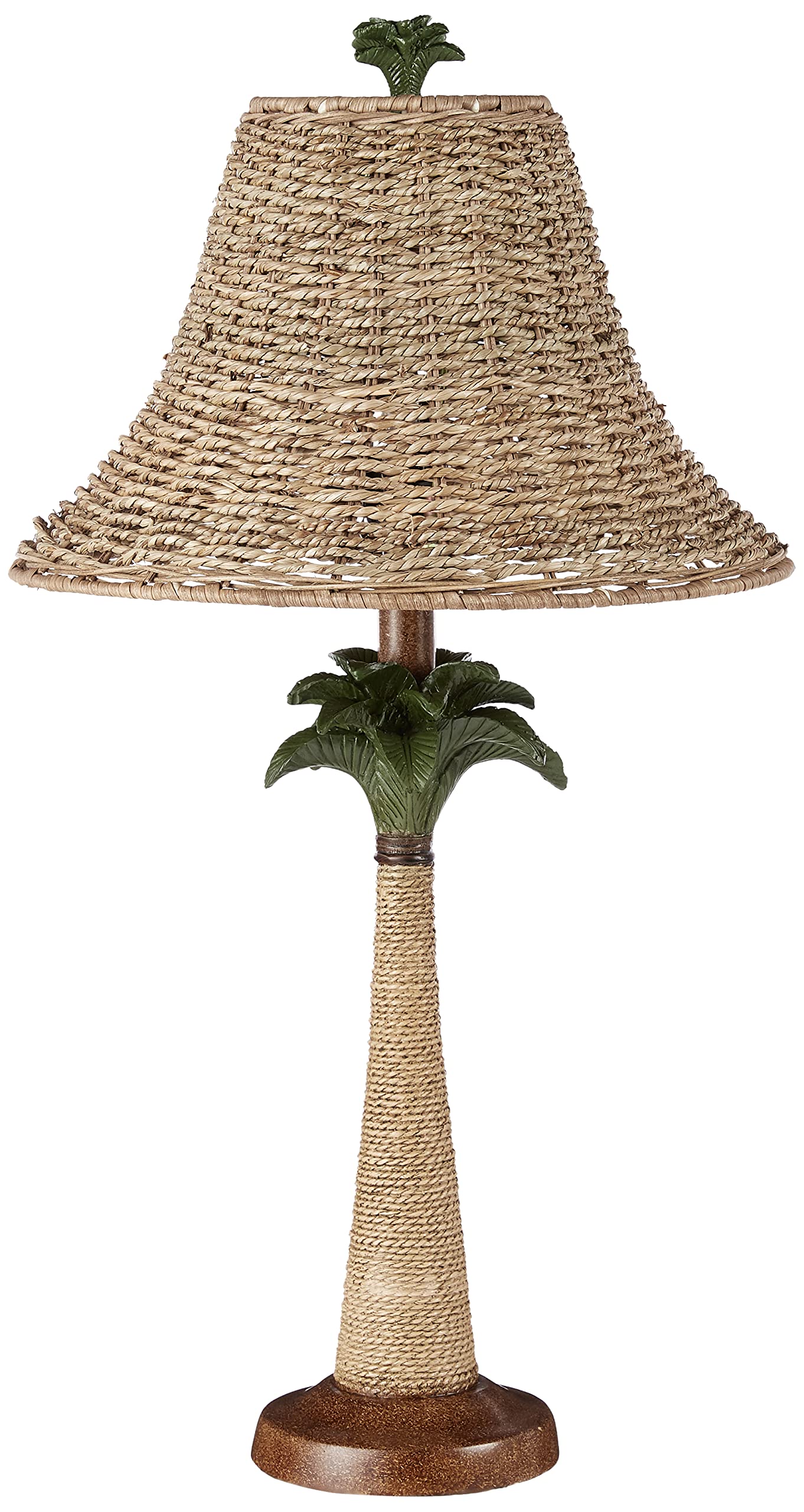 Candeeiro De Mesa Smart Living Koehler 37989 Palm Tree Rattan 65cm