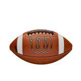 Jogo De Couro Football Wilson Gst Brown Junior Size