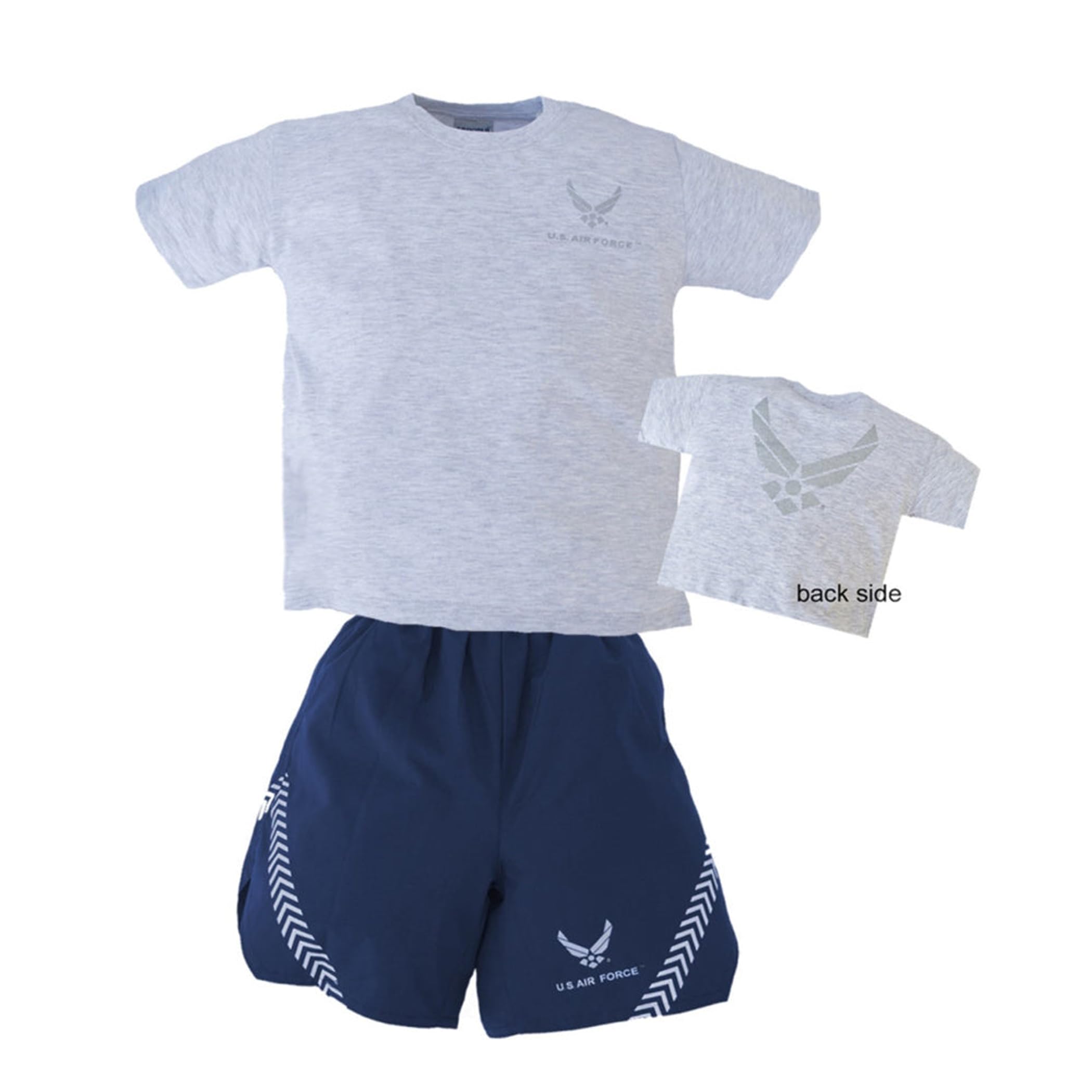 Conjunto De Roupas Trooper Clothing Kids Air Force Pt Shirt/shorts