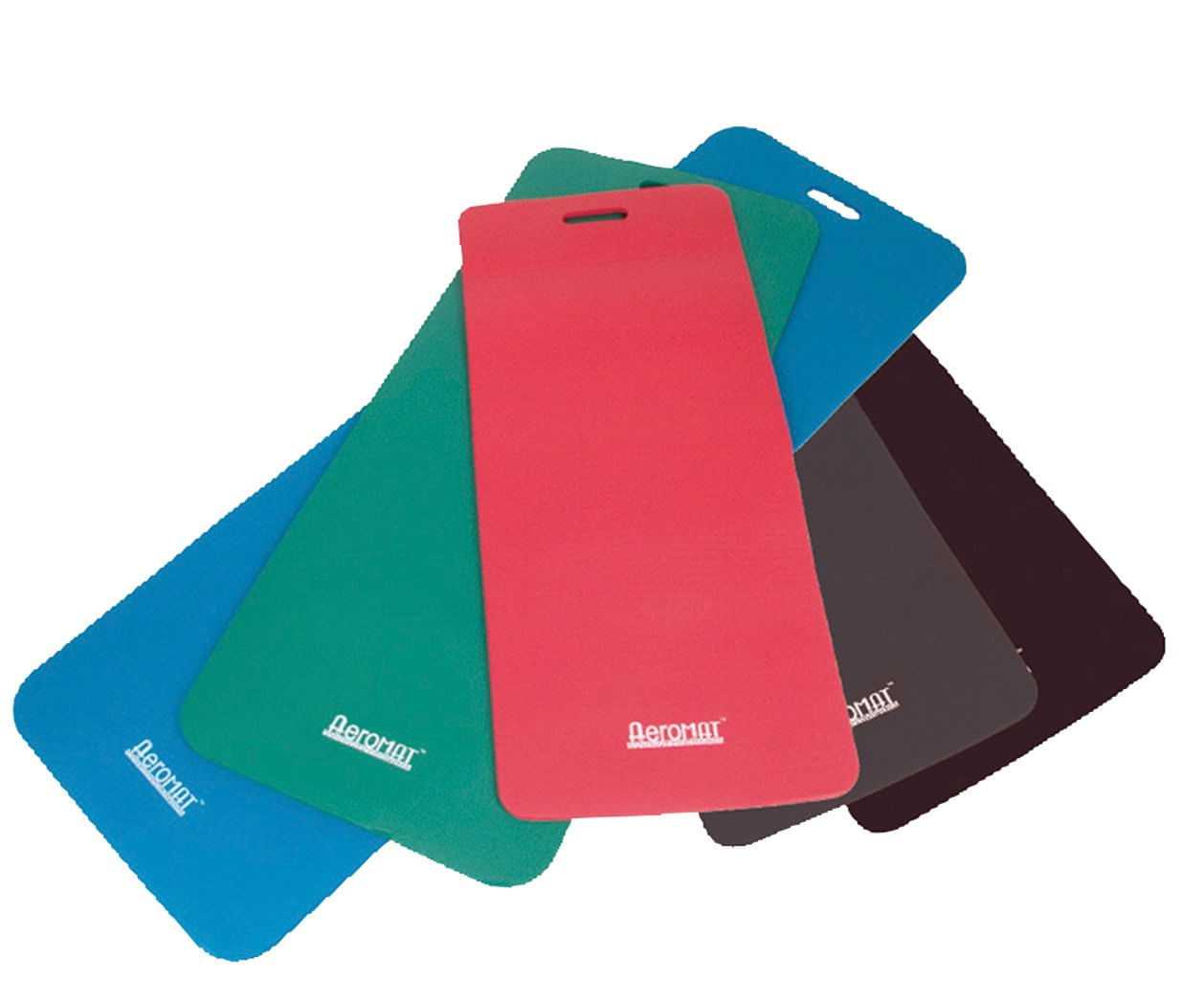 Tapete De Treino Aeromat Elite Com Alça Azul 1,2 Cm X 50 Cm X 120 Cm