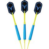 Soft Tip Darts Viper V Glo 18g Azul/amarelo Para Dardos Eletrônicos