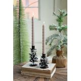 Conjunto De Suportes Cônicos Kalalou Nde1518 Metal Pine Cone Antique Br