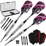 Dardos Soft Tip Viper Grim Reaper 80% Tungstênio 18 G Com Estojo