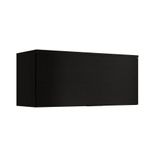 Armário De Cozinha Modulado Alpha 2503 C- 1 Porta Basculante 80cm Preto - Carraro