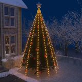 Luz De Árvore De Natal Vidaxl 5m 500 Led Branca Quente Interna/externa