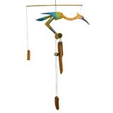 Wind Chime Cohasset Gift &amp; Garden Sweet Bobbing Head Bird