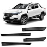 Friso Lateral Strada 2021 A 2023 Cabine Dupla Injetado Original Sanfil