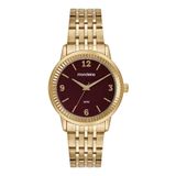Relogio Mondaine Feminino Ref: 32919lpmvde2 Casual Dourado
