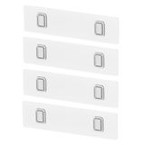 4x Adesivo Para Utensilios Domesticos Parede Ou 24cm Eleve