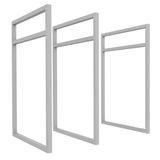 3 Suporte Prateleira Industrial Cozinha Parede 35cm Prof