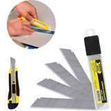 20 Lâminas Profissional Estilete Largo 18mm Antiferrugem