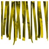 Varal De Fitas Metalizadas Dourado - 10 Metros