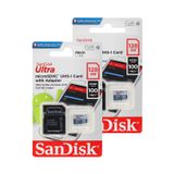 Cartão De Memória Sandisk 256gb (2 X 128gb) Microsd Hc Ultra Uhs-1