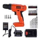 Furadeira/furadeira Sem Fio Black+decker 20v Max Powereconnect Ld120va