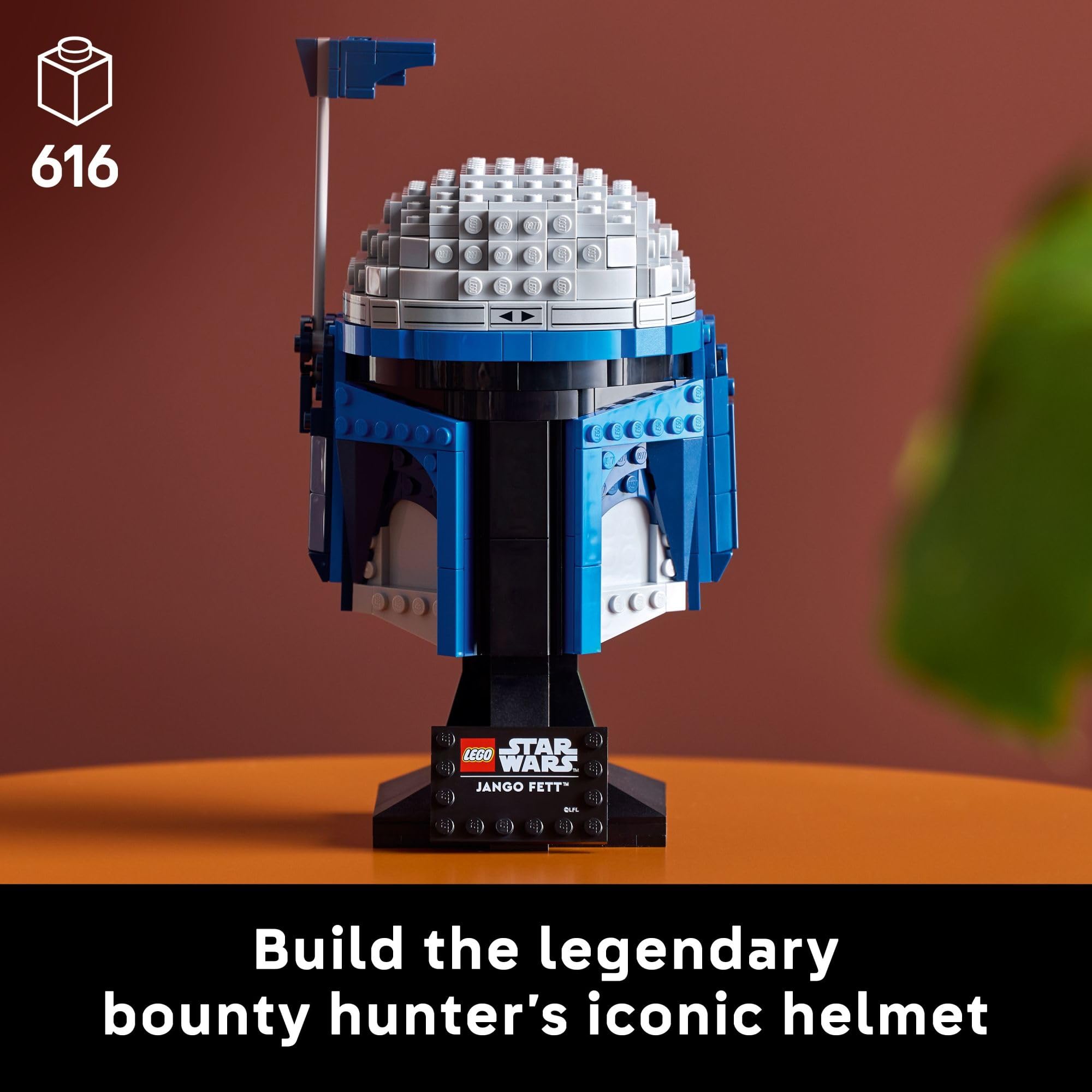 Kit De Modelos: Capacete Lego Star Wars Jango Fett 75408 Para