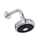 Ducha Auto-limpante Cromado Abs Com Cano Inox Cromado