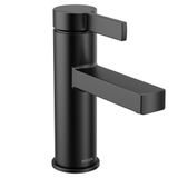 Torneira Moen Beric 84774bl Preto Fosco Para Banheiro Com Uma Alça