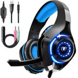 Fone De Ouvido Para Jogos Tatybo Para Ps4 Ps5 Xbox One Switch Pc Com Microfone