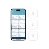Pacote Com 3 Sensores De Temperatura E Umidade Aqara Zigbee