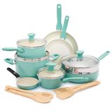 Conjunto De Utensílios De Cozinha Greenpan Rio Healthy Ceramic Nonstick De 16 Peças