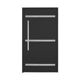 Porta De Aluminio Pivotante 220x110cm Lambril Project Preto