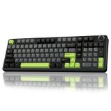 Teclado Mecânico Sem Fio Aula F99 Pro Com Botão Rgb Retroiluminado