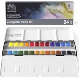 Conjunto De Pintura Em Aquarela Winsor &amp; Newton Professional 24 Panelas