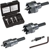 Kit De Serras De Furos Klein Tools 31872 Heavy Duty Com Cortadores De Metal Duro