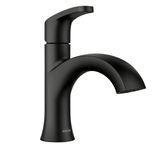 Torneira De Pia De Banheiro Moen Karis Black Matte One-handle