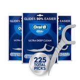 Floss Picks Oral-b Glide Ultra Deep Clean Cool Mint 75x3