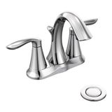 Torneira De Pia De Banheiro Moen Eva Chrome Two-handle 6410