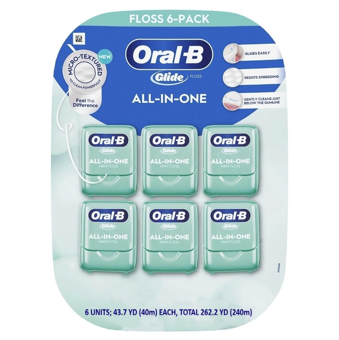 Fio Dental Oral-b Glide Pro-health Comfort Plus Mint 6x