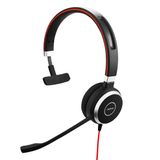 Fone De Ouvido Com Fio Jabra Evolve 40 Uc Professional Mono Com 3,5 Mm