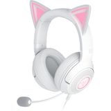 Fone De Ouvido Razer Kraken Kitty V2 Usb Com Fio E Orelhas Chroma Rgb